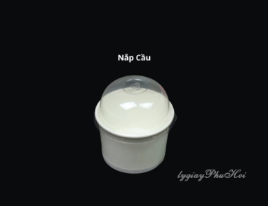 Tô Giấy Trắng 8oz (250ml)